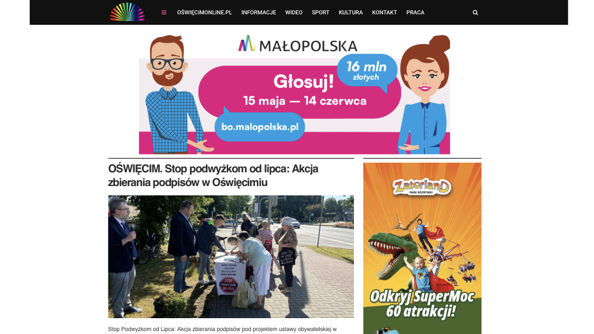 Wypadek na Spacerowej w Kętach! Sprawcy uciekli, rowerzysta z poważnymi obrażeniami