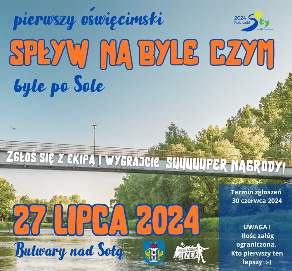 Spływ na Byle Czym po Sole Oświęcim