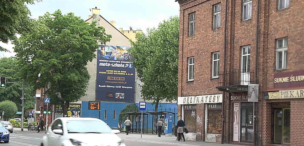 Oświęcim porządkowanie reklam"