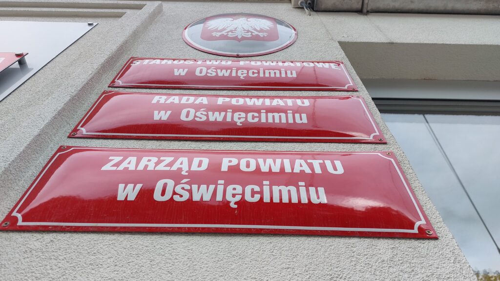 władze powiatu oświęcimskiego