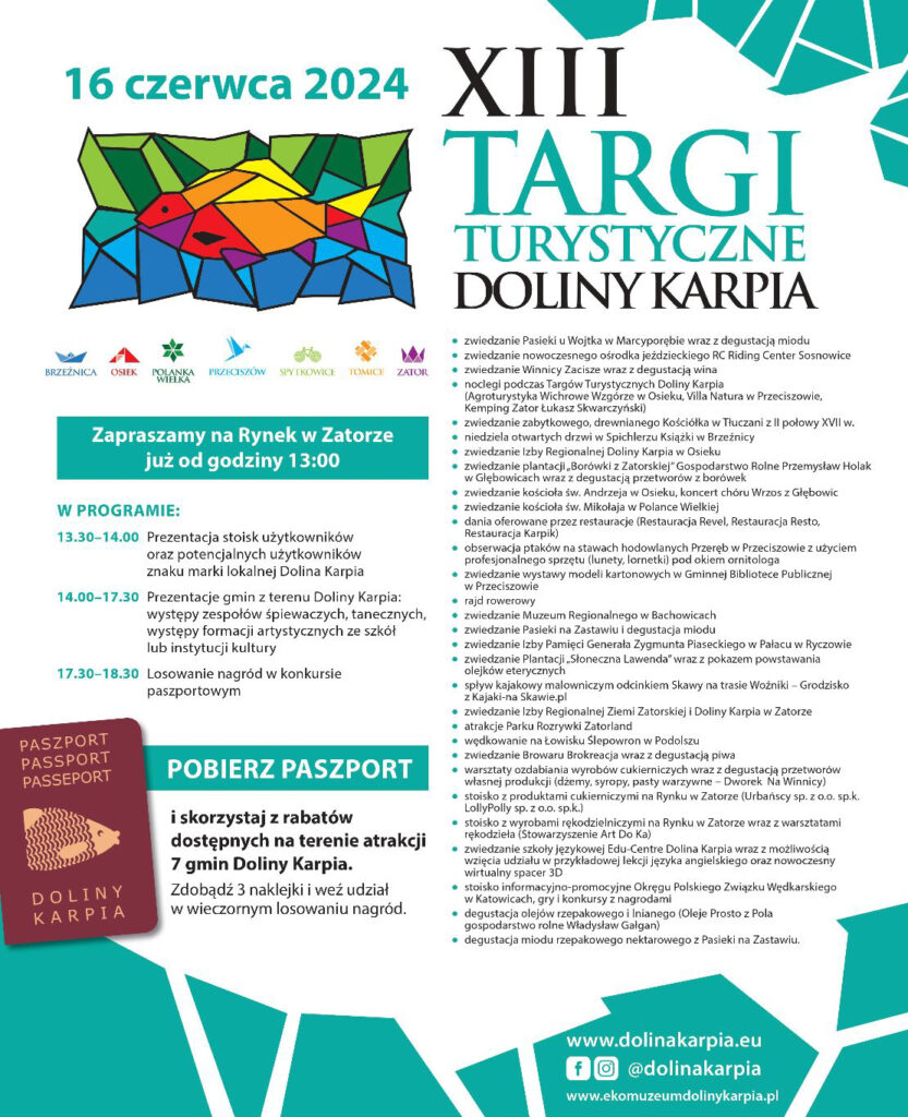Targi Turystyczne Doliny Karpia w Zatorze