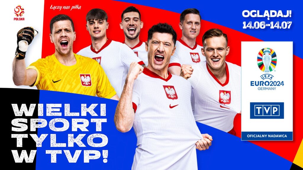 Mecze Polaków na EURO 2024 w TVP