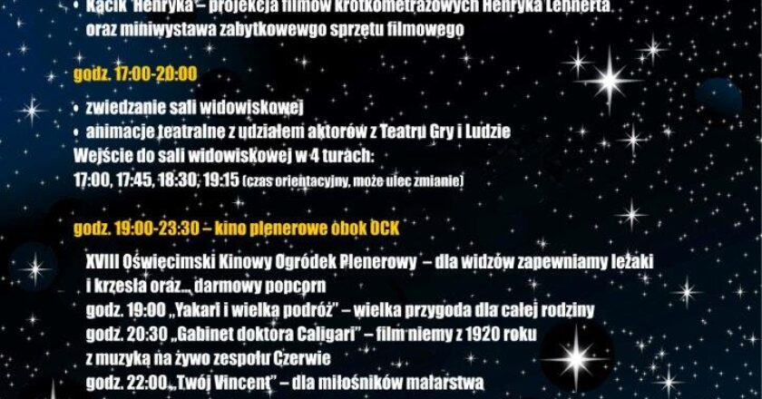 Noc Kultury w Oświęcimiu