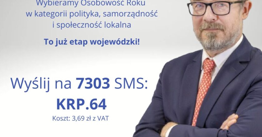 Paweł Plinta – kandydat w wojewódzkim finale plebiscytu Osobowość Roku 2024.
