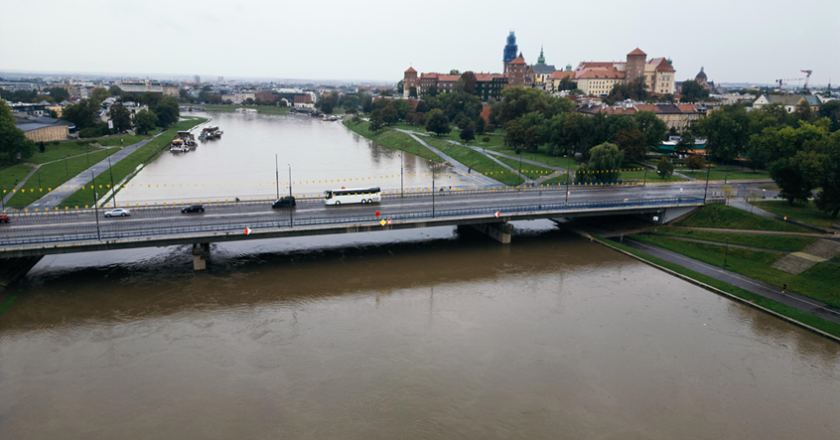 Sytuacja powodziowa w Małopolsce