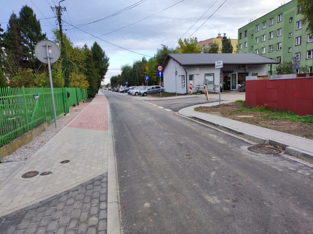 Modernizacja ulicy Sadowej na osiedlu Stare Stawy