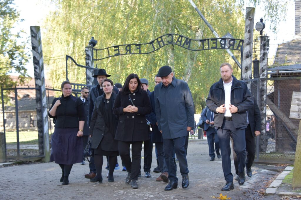Wizyty prezydentów Chorwacji, Grecji i Węgier w Miejscu Pamięci i Muzeum Auschwitzfoto: Muzeum Auschwitz