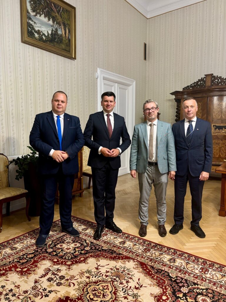 Od lewej: Jakub Przewoźnik, Łukasz Smółka, Paweł Plinta, Waldemar Łoziński