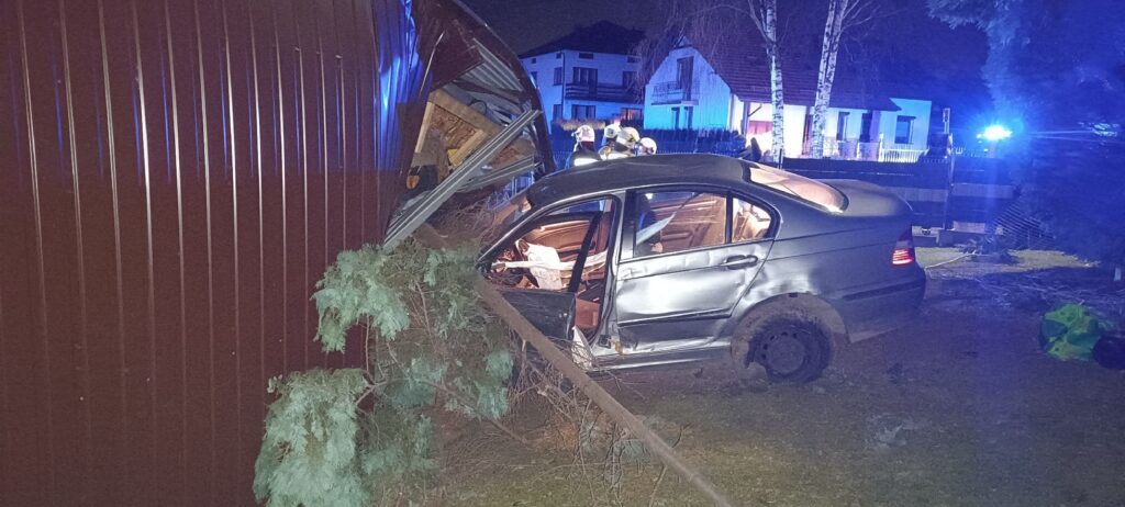 Polanka Wielka: 30-letni obywatel Ukrainy spowodował kolizję po alkoholu