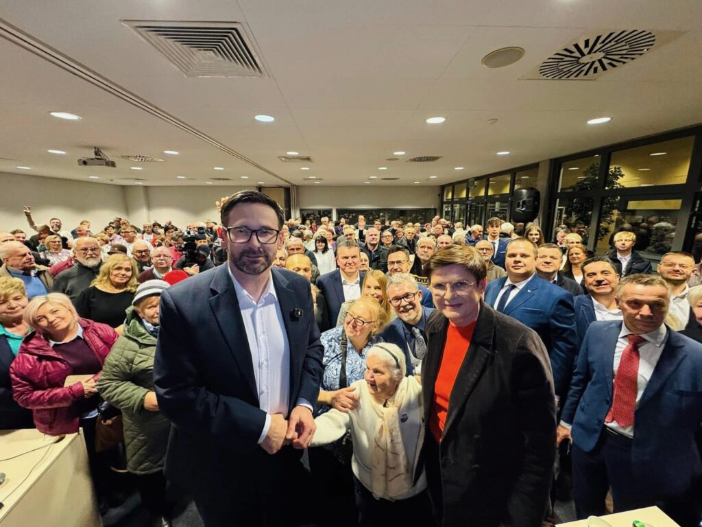 Daniel Obajtek Beata Szydło Paweł Plinta Jakub Przewoźnik