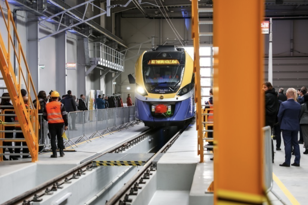 Zaplecze techniczne w Krakowie - Koleje Małopolskie