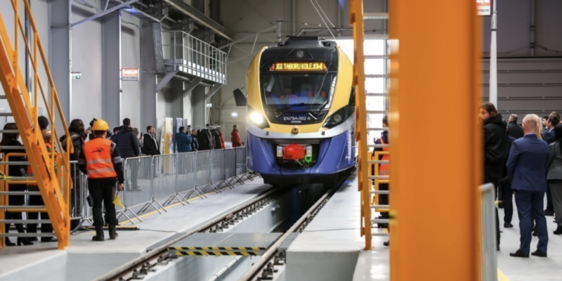 Zaplecze techniczne w Krakowie - Koleje Małopolskie