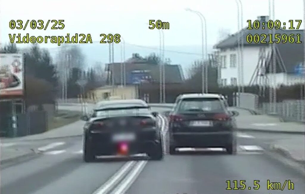 Kęty ucieczka pościg grupa speed