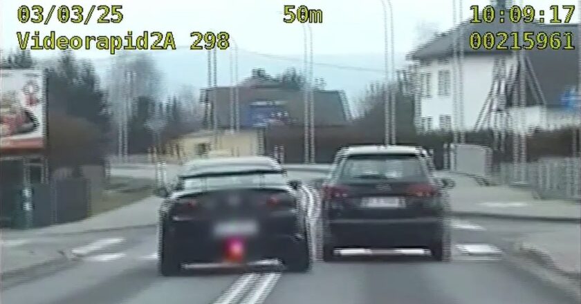 Kęty ucieczka pościg grupa speed