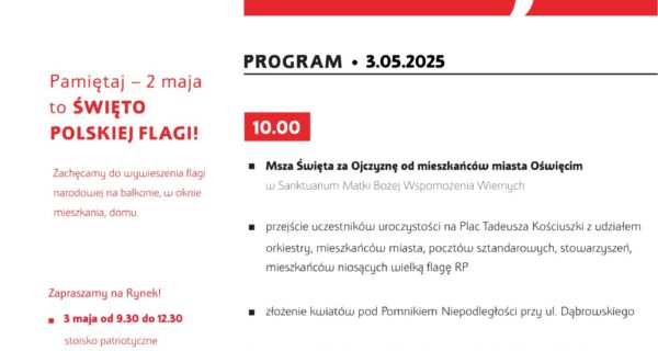 3 maja 2025 program