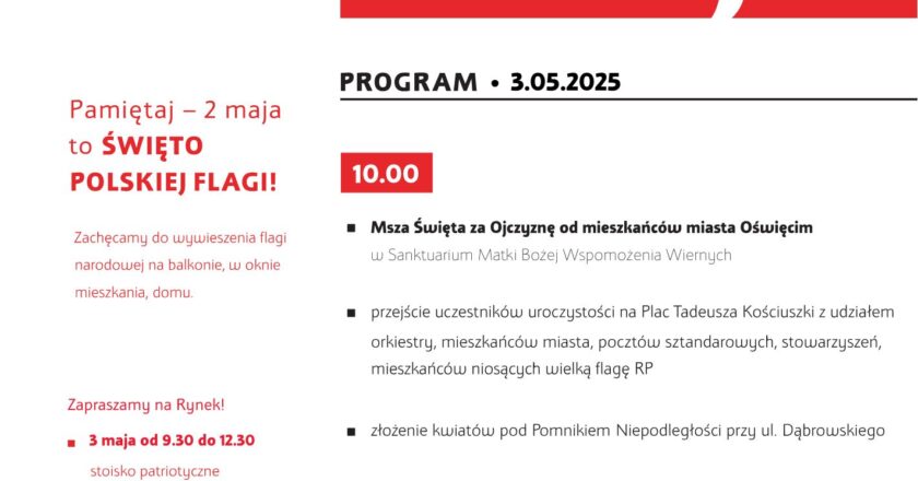 3 maja 2025 program
