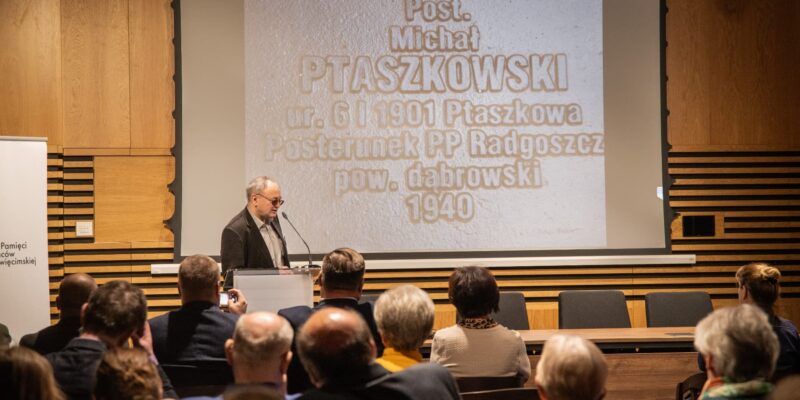 Doktor Jarosław Ptaszkowski opowiada o swoim dziadku – posterunkowym Michale Ptaszkowskim, który zginął w Miednoje.