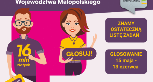 8. edycja Budżetu Obywatelskiego Województwa Małopolskiego