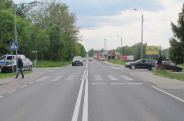 Kolizja w Bulowicach. Dziecko i matka trafili do szpitala