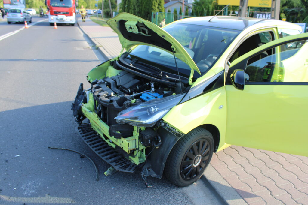 wypadek Oświęcim motocyklista Legionów 