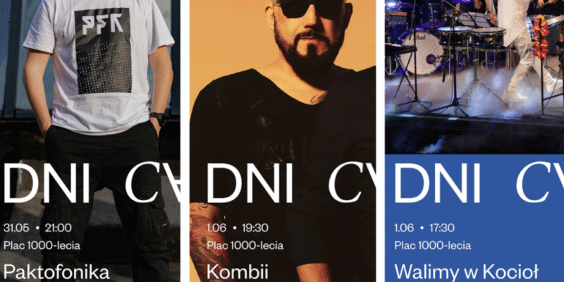 To będą dwa dni pełne muzyki, emocji i wspólnej zabawy! W ostatni weekend maja Plac 1000-lecia w Chrzanowiezamieni się w koncertową scenę z prawdziwego zdarzenia. W dniach 31 maja – 1 czerwca 2025 mieszkańcy regionu i nie tylko świętować będą Dni Chrzanowa – a wszystko to z darmowym wstępem!