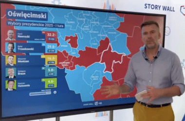 wybory Nawrocki Trzaskowski prezydent 2025
