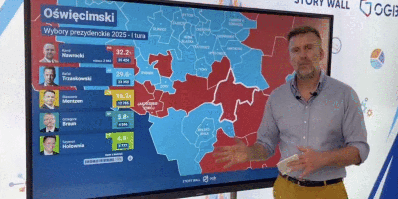 wybory Nawrocki Trzaskowski prezydent 2025