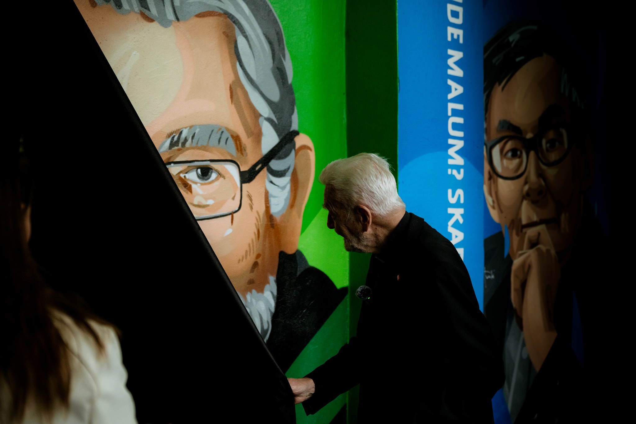 Spotkanie z ks. Adamem Bonieckim i odsłonięcie muralu w Oświęcim