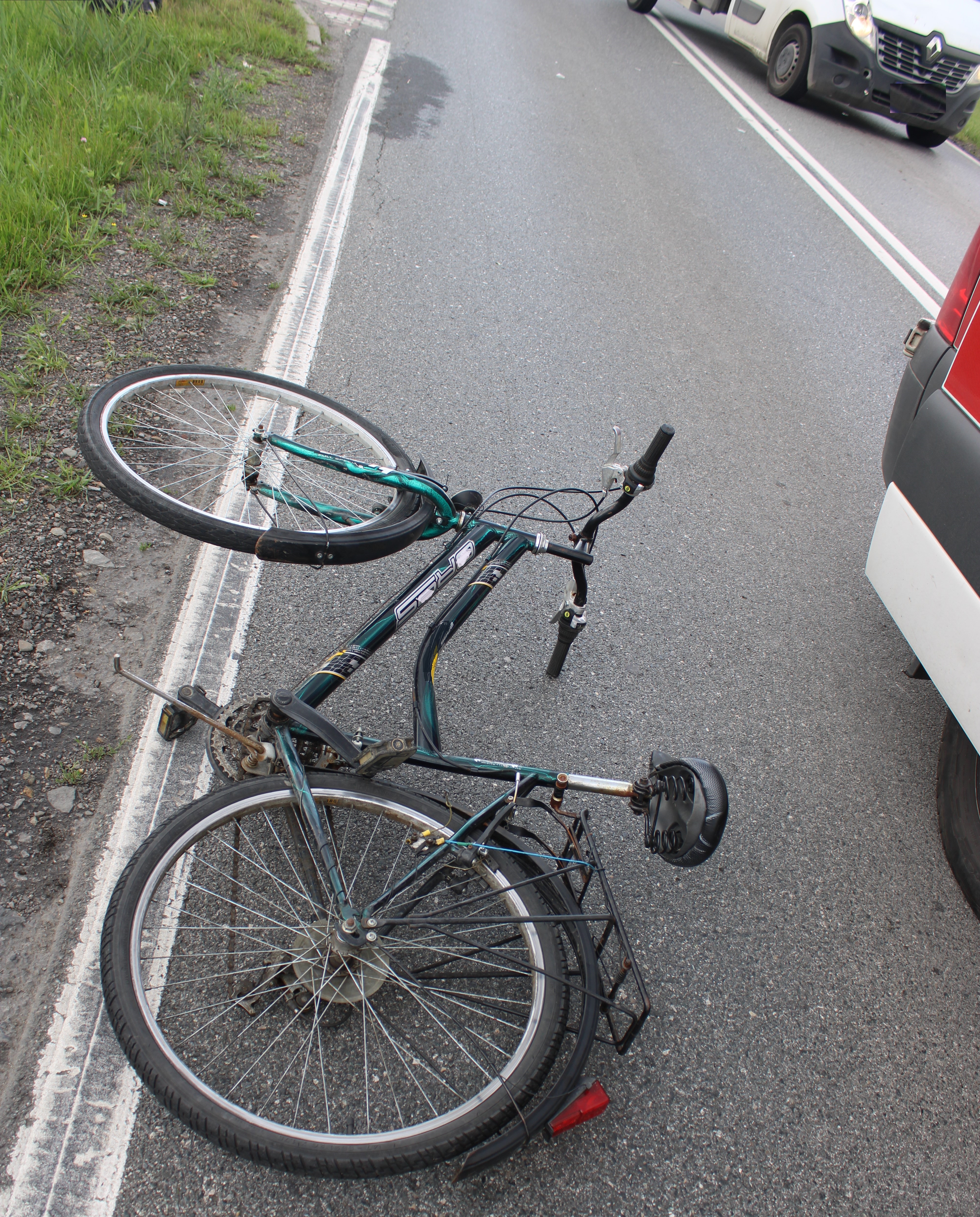 Nietrzeźwy rowerzysta potrącony w Grojcu. Miał 3 promile alkoholu