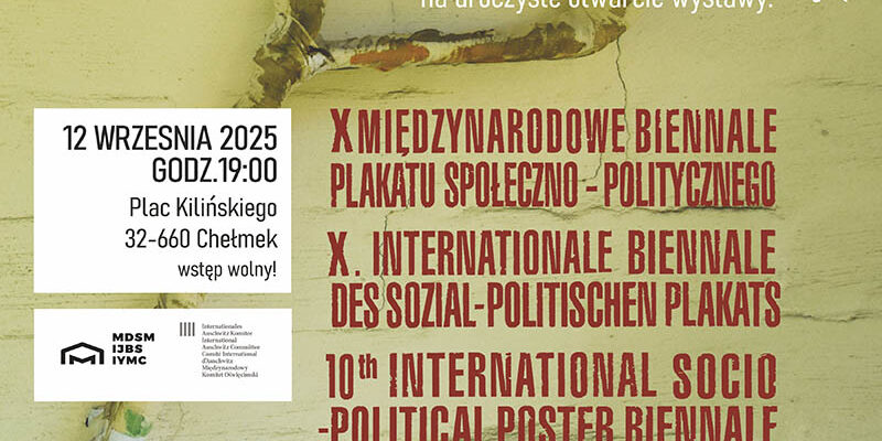 X Międzynarodowe Biennale Plakatu Społeczno-Politycznego
