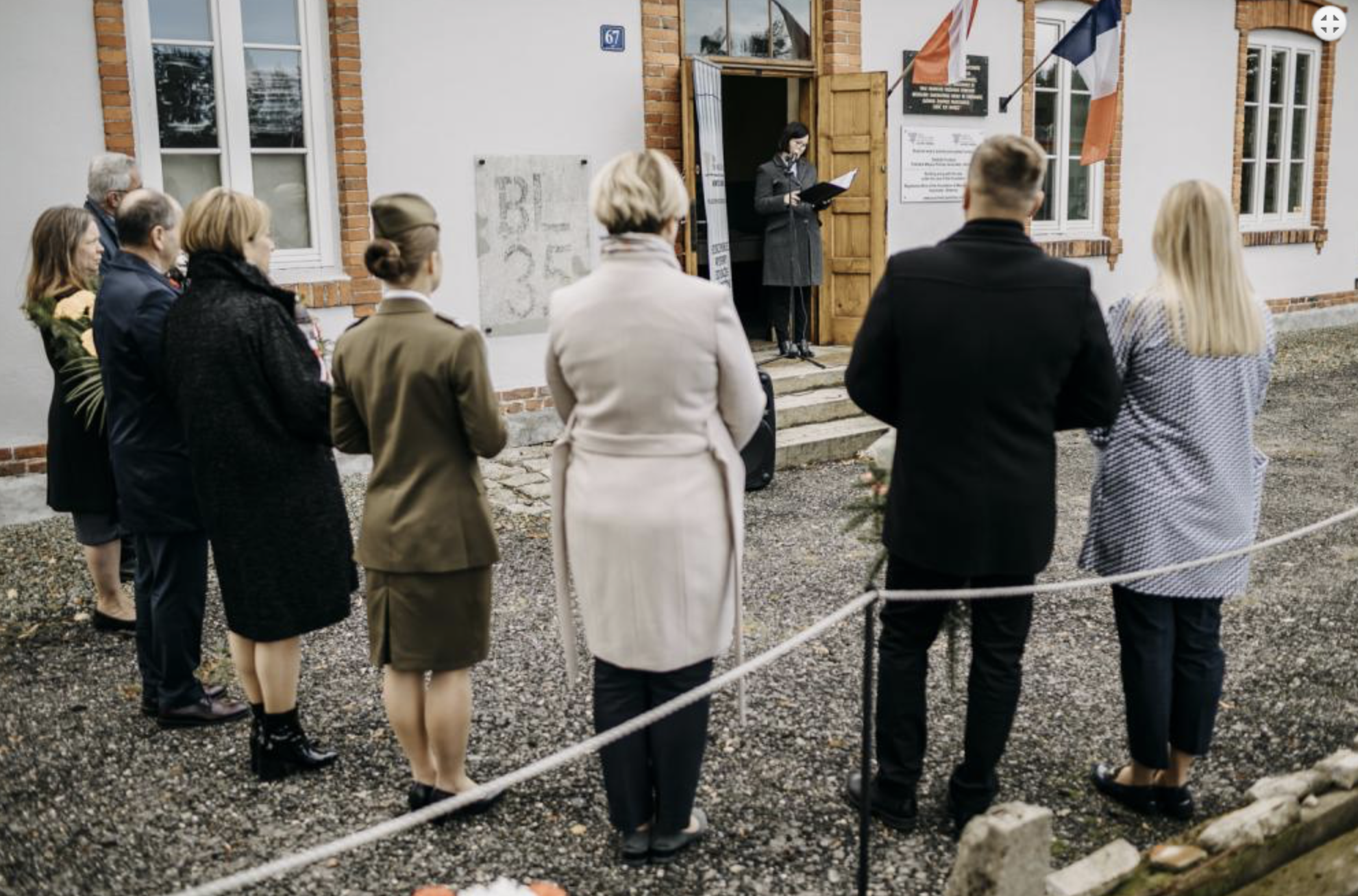 Uroczystość w Budach upamiętniła 90 francuskich Żydówek zamordowanych przez więźniarki funkcyjne i SS