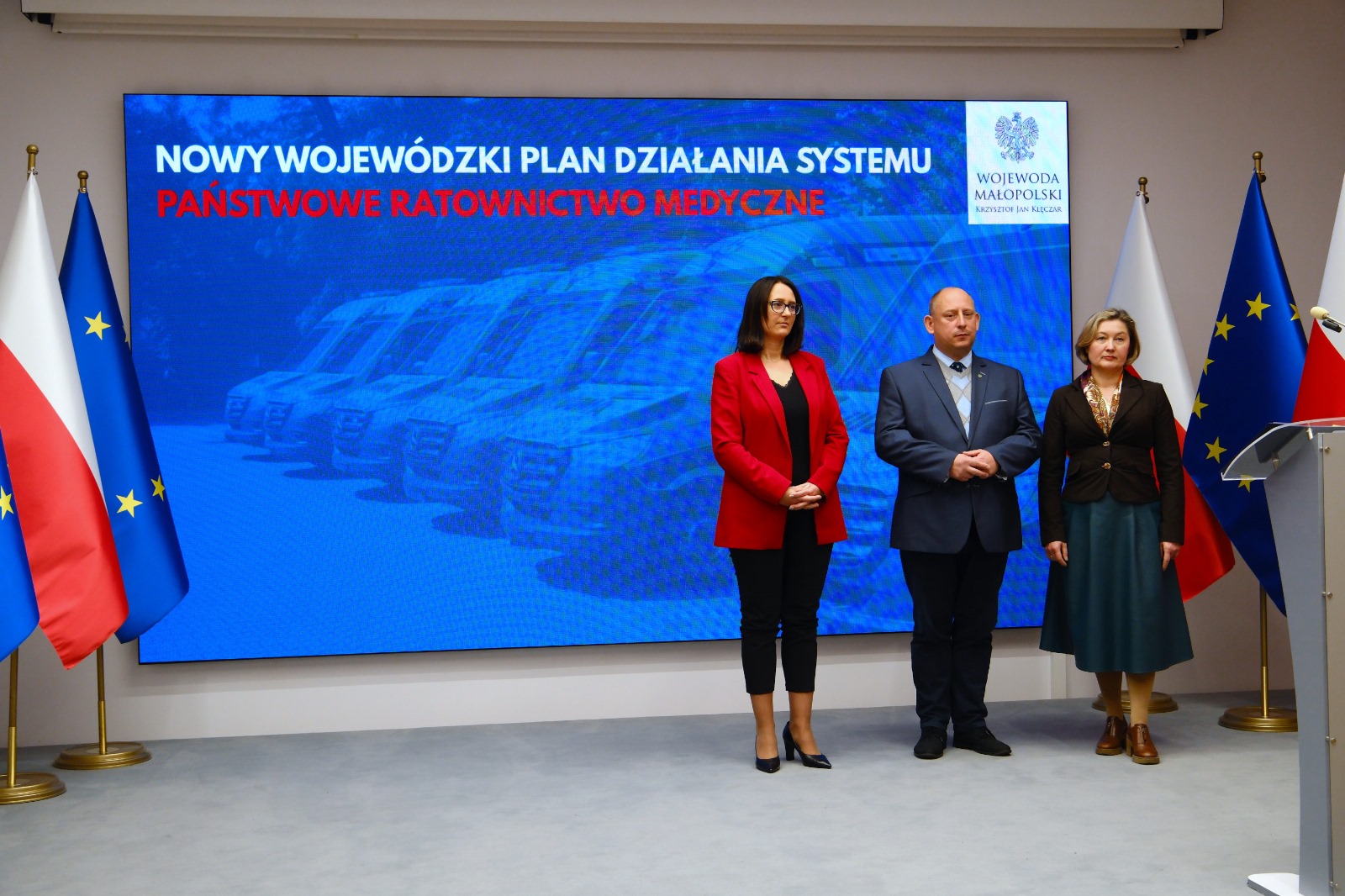 Więcej karetek w powiecie oświęcimskim od 2026! Oświęcim i Brzeszcze z całodobową pomocą medyczną