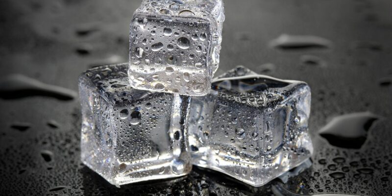 kostki lodu drinki kuchnia dom kostkarka produkcja lodu