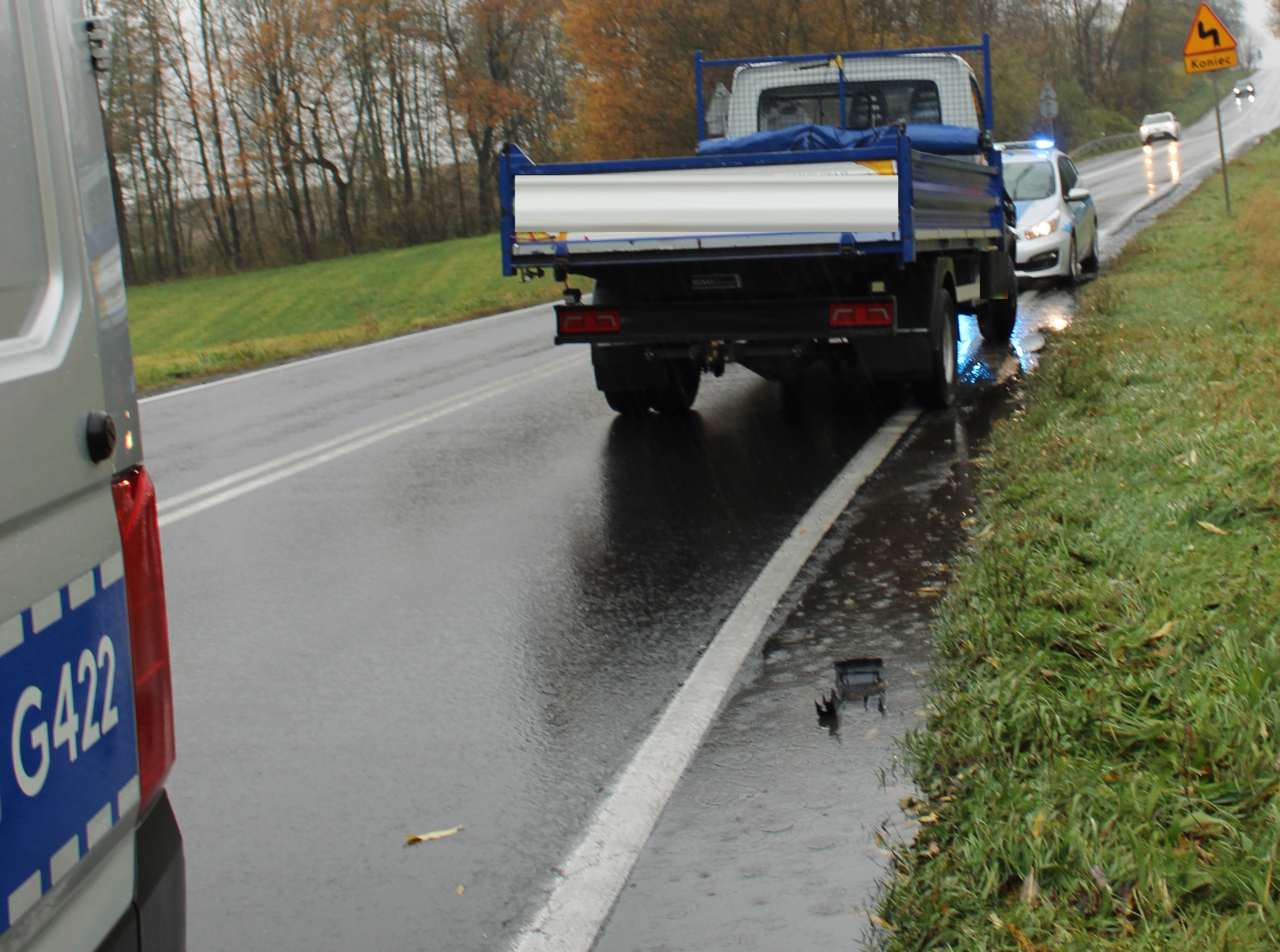 Potrącenie pieszego w Graboszycach. Poszkodowany trafił do szpitala