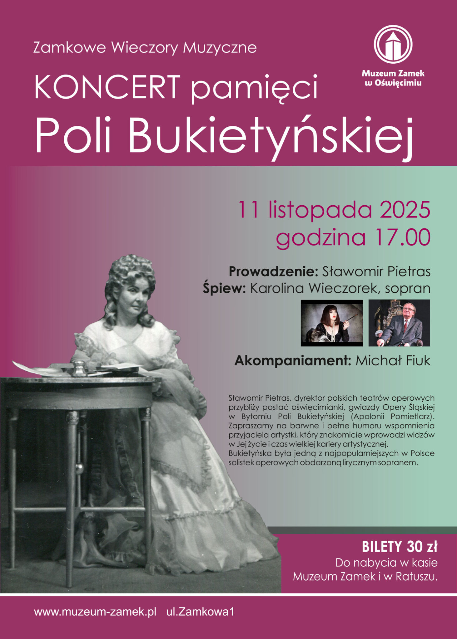 11 listopada w Oświęcimiu. Muzeum Zamek zaprasza na obchody Święta Niepodległości