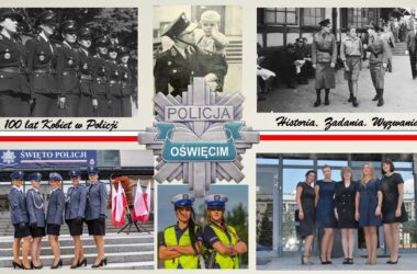kobiety w mundurach policyjnych Oświęcim