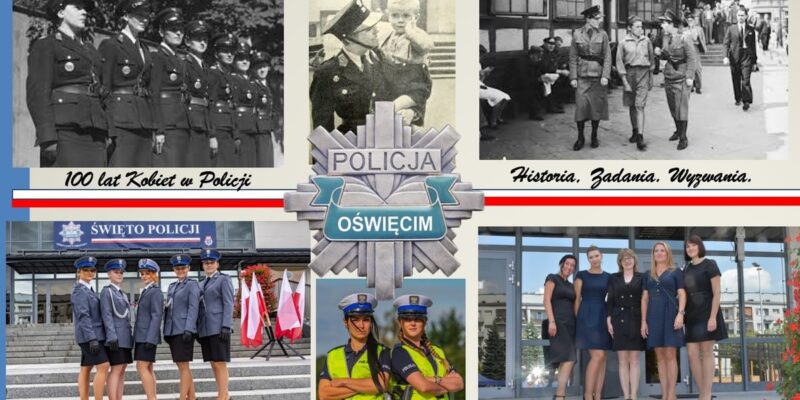 kobiety w mundurach policyjnych Oświęcim