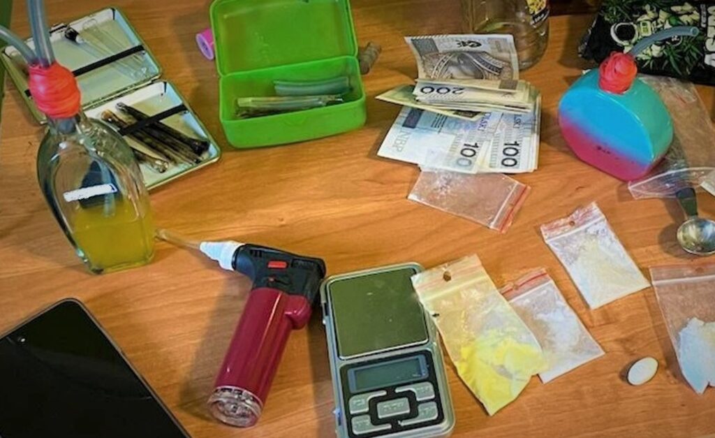 narkotyki znalezione u dealera w Oświęcimiu