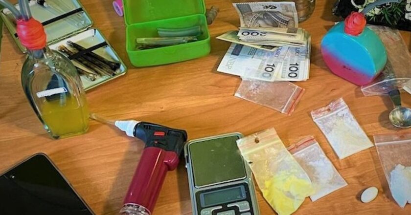 narkotyki znalezione u dealera w Oświęcimiu