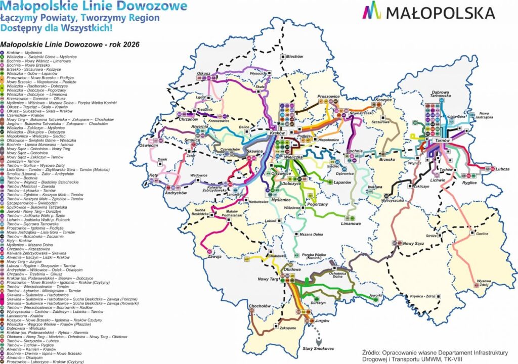 Autobusy dotrą do wszystkich powiatów i 117 gmin