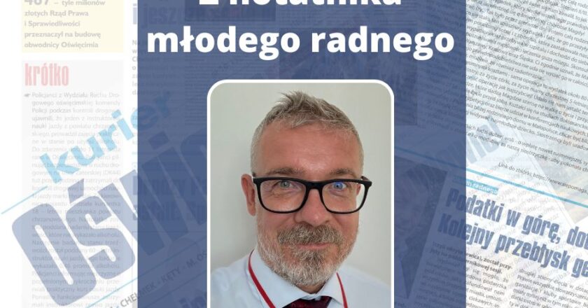 Paweł Plinta, przewodniczący klubu radnych Prawo i Sprawiedliwość – Nowy Oświęcim