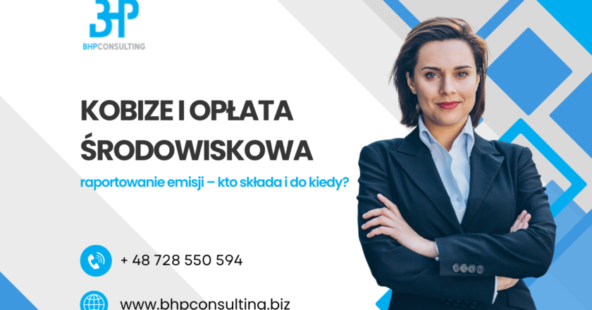 KOBiZE i opłata środowiskowa: raportowanie emisji – kto składa i do kiedy?