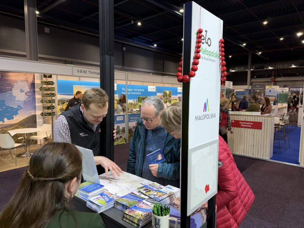 Małopolska targi turystyka rowerowa Fiets Wandelbeurs Utrecht VeloMałopolska promocja stoisko 2026