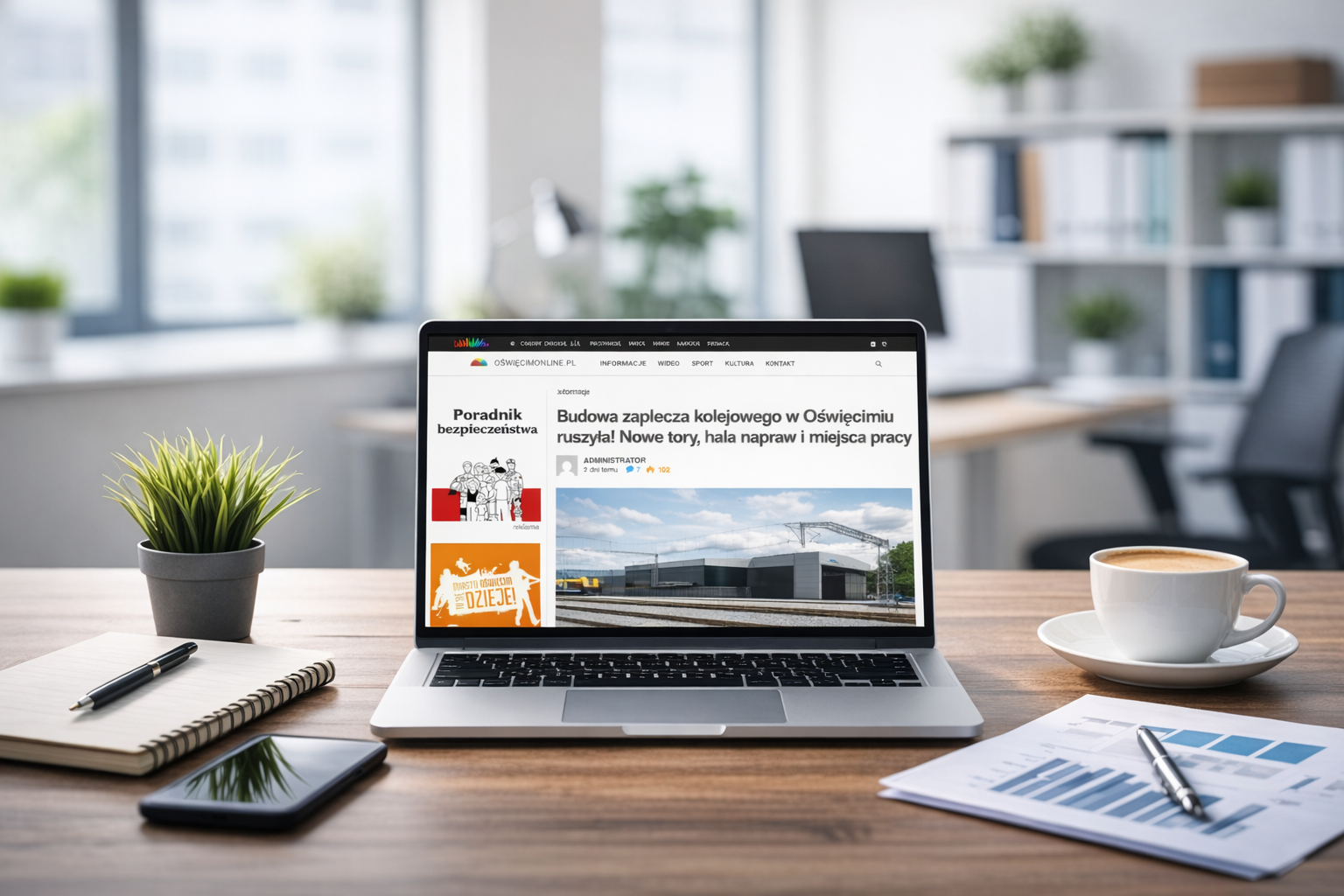 Artykuł sponsorowany w powiecie oświęcimskim – dlaczego Twoja firma musi być widoczna w OświęcimOnline.pl?