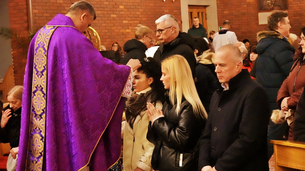 Biskup Roman Pindel Środa Popielcowa Msza święta Oświęcim kościół św. Maksymiliana Kolbego homilia Auschwitz 2026