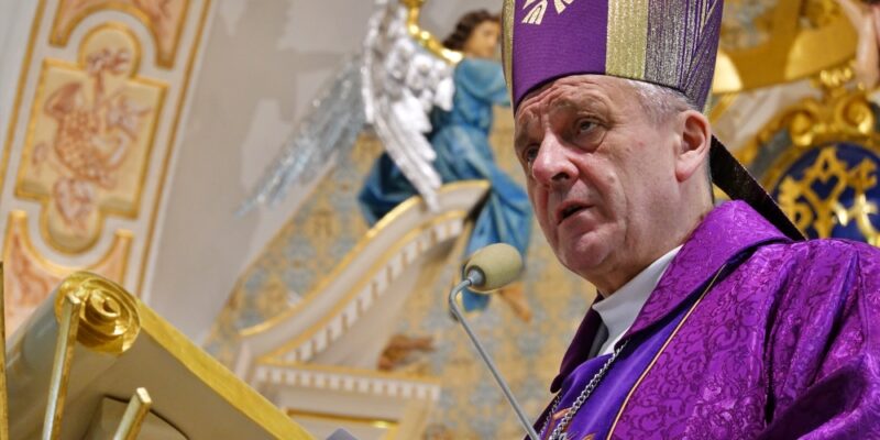 Biskup Roman Pindel Msza święta Andrychów kościół św. Macieja Dzień modlitwy solidarność skrzywdzeni 2026