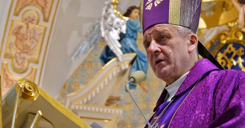 Biskup Roman Pindel Msza święta Andrychów kościół św. Macieja Dzień modlitwy solidarność skrzywdzeni 2026