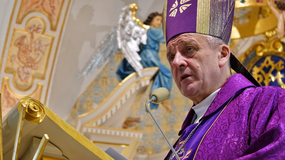 Biskup Roman Pindel Msza święta Andrychów kościół św. Macieja Dzień modlitwy solidarność skrzywdzeni 2026