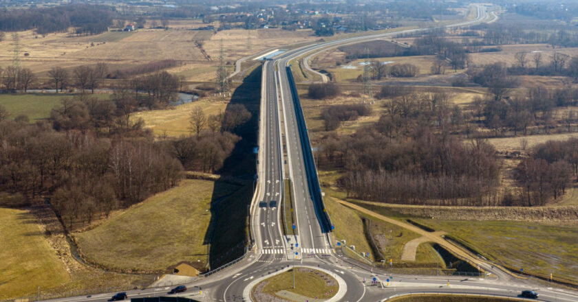 Most Wisła obwodnica Oświęcim Jedlina Pławy dwukierunkowy ruch S1 otwarcie marzec 2026