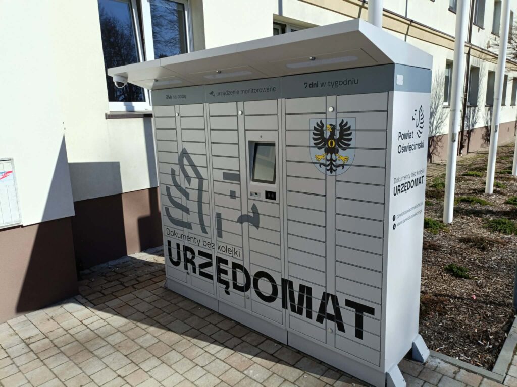 Urzędomat Starostwo Powiatowe Oświęcim dowód rejestracyjny prawo jazdy odbiór 24/7 bez kolejek 2026